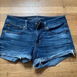 American Eagle jean shorts- size 6